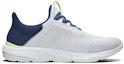 Order Skechers Ingram Putih/Biru/Kuning 666097-WHT