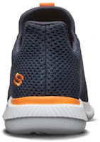 Shop Skechers Ingram Blue/Black/Orange 666097-NVOR