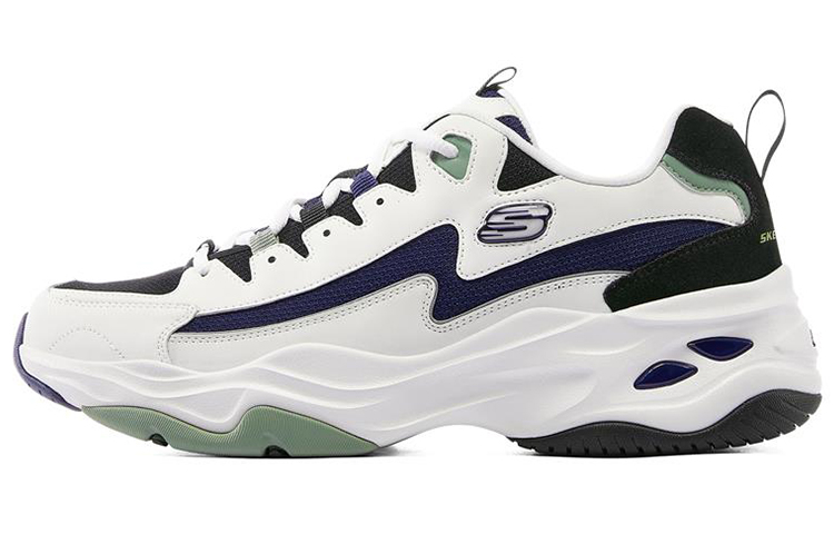 Skechers Knitshorts 'White Blue'