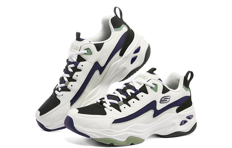 Skechers Knitshorts 'White Blue' 圖 3