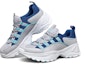 Lookbook Skechers Kozmiks Kasut Larian Biru/Kelabu/Putih 888017-GRY