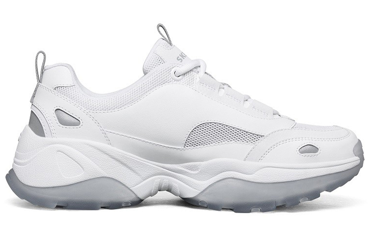 Order Skechers Kozmiks 復古厚底老爹鞋 白藍