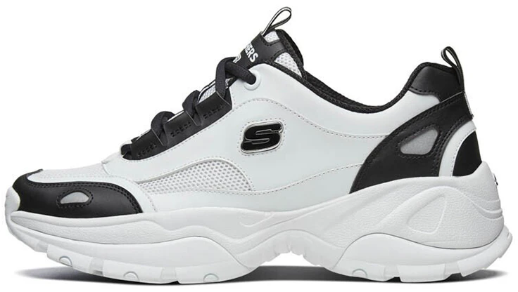 skechers-kozmiks-chao-liu-fu-gu-low-top-daddy-shoes-white-black-999103-wbk