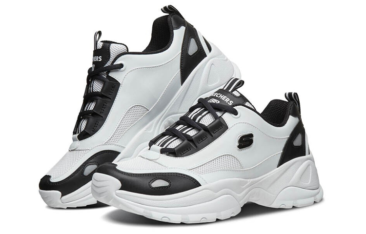 Shop 스케쳐스 코즈믹스 로우 러닝화 (흰/검) 999103-WBK