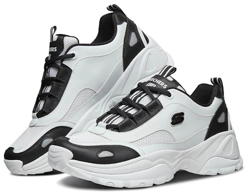 Skechers Kozmiks Baskets Basses Running Blanc/Noir 999103-WBK Shop Skechers Kozmiks Baskets Basses Running Blanc/Noir 999103-WBK