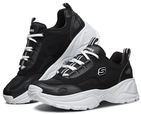 Skechers Kozmiks Baskets Basses Running Noir/Blanc 999103-BLK Lookbook Skechers Kozmiks Baskets Basses Running Noir/Blanc 999103-BLK