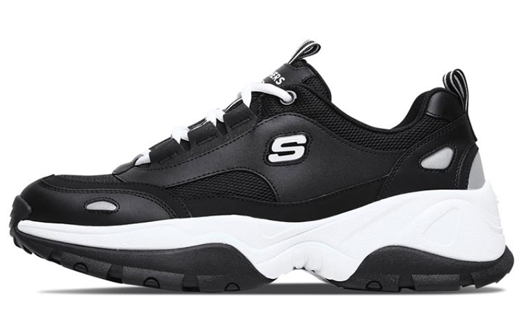 Skechers Kozmiks Running Shoes Black/White 999031-BKW