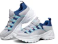 Lookbook Chaussures de course Skechers Kozmiks Bleu/Gris/Blanc 888017-GRY