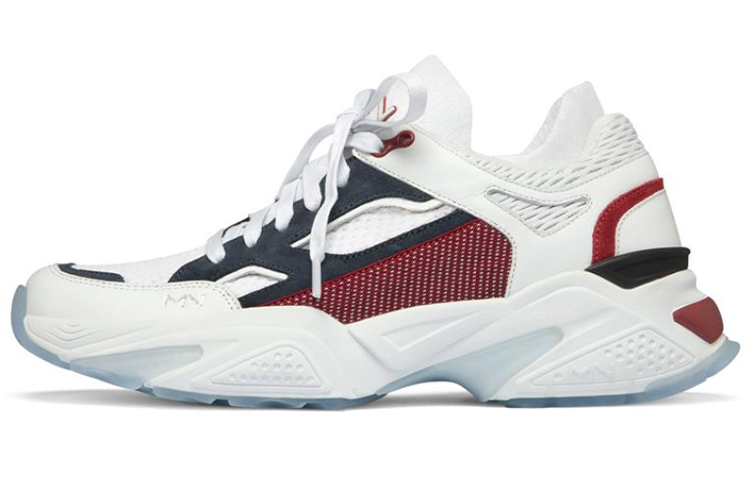Skechers Kraz Sports Shoes White/Red/Black 222007-WRDB