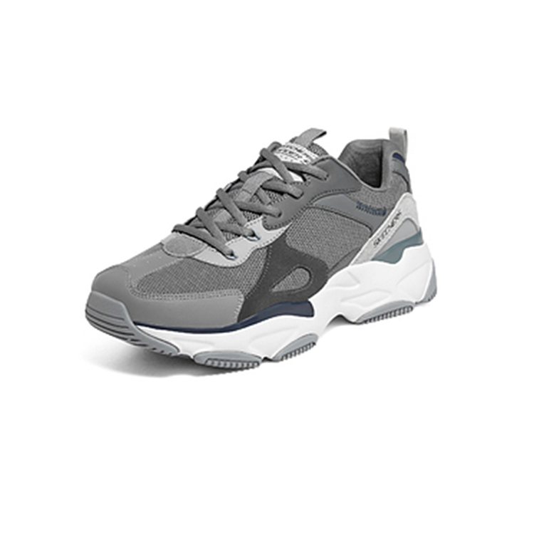 Lookbook Skechers Lander S ''Grijs Marineblauw'' 237486-GYNV