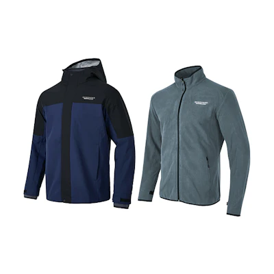 Skechers Lanlin Series SS24 Zip Windbreaker Jacket Navy Academy Blue P423W186-02MZ