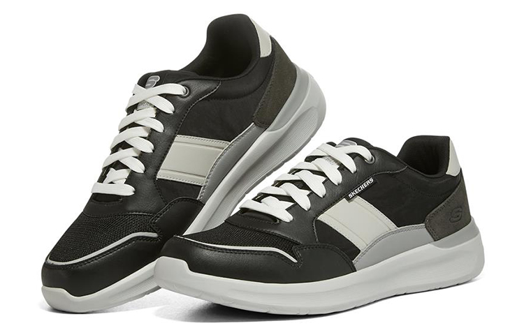 Lookbook Skechers Lattimore 'Negro Gris' 210359-BKGY