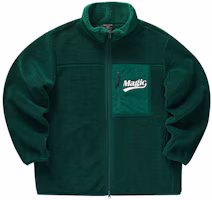 Skechers Laughing Monster Fleece Jacket Unisex Yellow Pine Green L322U099-02A2 Skechers Laughing Monster Fleece Jacket Unisex Yellow Pine Green L322U099-02A2