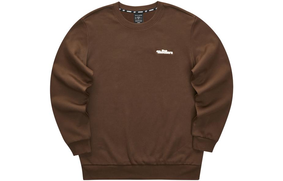 Skechers Laughing Monster Series Unisex Pullover Sweatshirt - Coffee Brown L423U104-03JJ