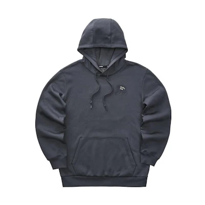Skechers Laughing Monsters Hoodie Unisex Charcoal Grey Pullover Sweatshirt L423U075-000G