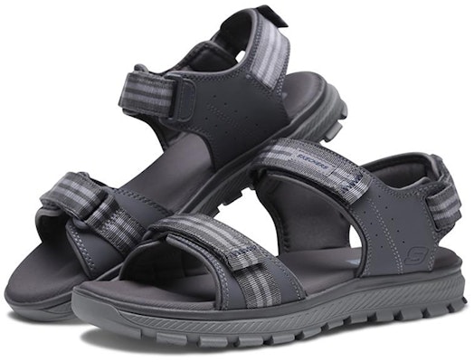 Skechers Lencen 'Sandal Kasual Abu-abu' 65468-GRY Lookbook Skechers Lencen 'Sandal Kasual Abu-abu' 65468-GRY