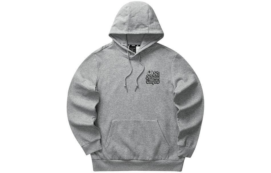 Skechers Letter Knit Pullover Sweatshirt Unisex - Heather Gray L423U094-004F