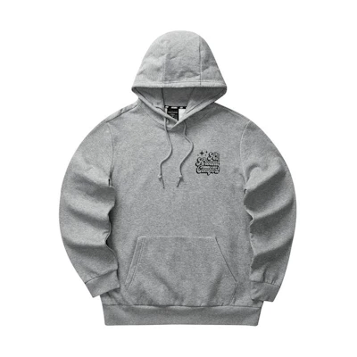 Skechers Letter Knit Pullover Sweatshirt Unisex - Heather Gray L423U094-004F