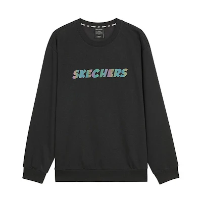Skechers Letter Logo Crewneck Sweatshirt Unisex L321U144