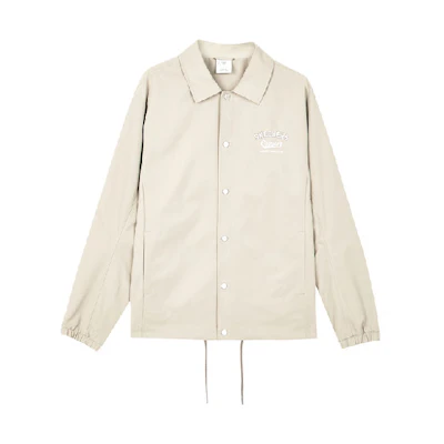 Skechers Letter Print Long Sleeve Jacket Irish Cream Color L323M111-028R