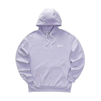 Skechers Letter Print Solid Hoodie Unisex - Heather Purple L323U077-00FW