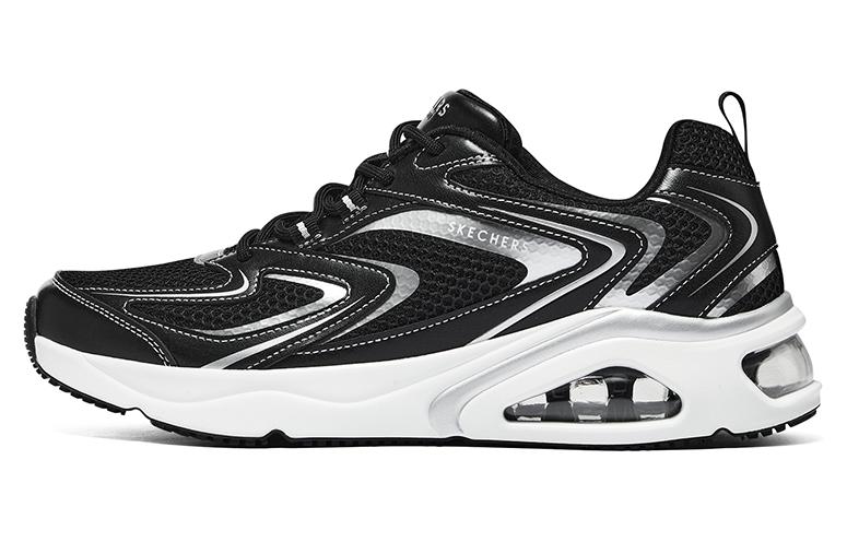 Buy Skechers 斯凱奇 生活系列 極光鞋 運動 耐磨輕便 低幫 跑步鞋 男款 黑色