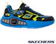 Order Skechers Light Storm 3 男童LED跑鞋 黑色 400151LBBLM