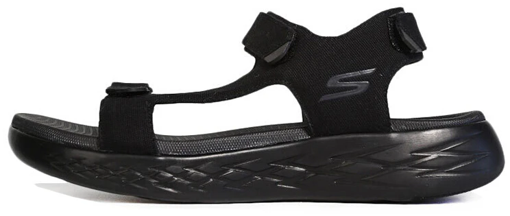 skechers-lightweight-cozy-outdoor-beach-sports-black-sandals-55369-bbk