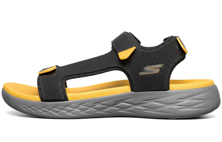 Skechers Lightweight Cozy Outdoor Beach Sports Sandals Yellow 55383-CCYL