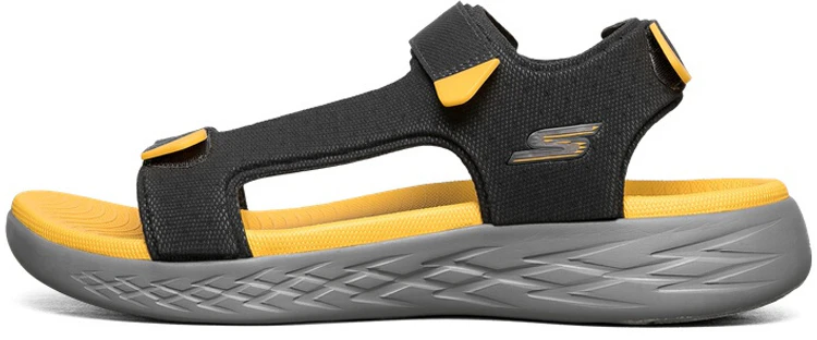 skechers-lightweight-cozy-outdoor-beach-sports-sandals-yellow-55383-ccyl