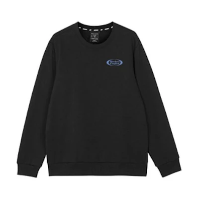 Skechers Logo Crewneck Pullover Sweatshirt Unisex Long Sleeve L422U227