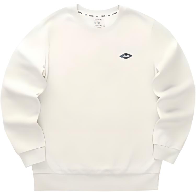 Skechers Logo Crewneck Sweatshirt Unisex - Marshmallow White L323U088-0074