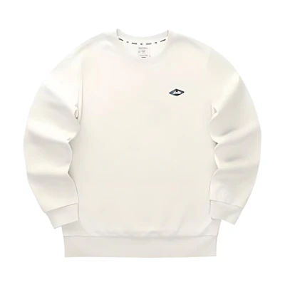 Skechers Logo Crewneck Sweatshirt Unisex - Marshmallow White L323U088-0074