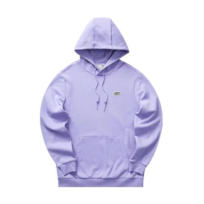 Skechers Logo Graphic Hoodie Unisex with Drawstring and Kangaroo Pocket L322U129
