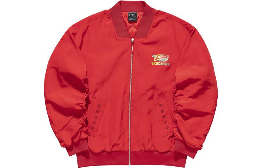 Skechers Logo Graphic Stand Collar Jacket L121M098