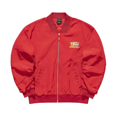 Skechers Logo Graphic Stand Collar Jacket L121M098