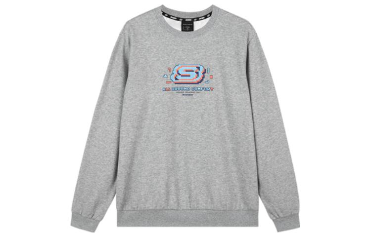 Skechers Logo Print Casual Unisex Sweatshirt L422U154