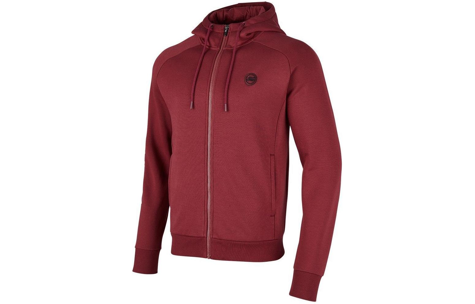 Skechers Logo Print Jacket Gemstone Red P423M102-03JM