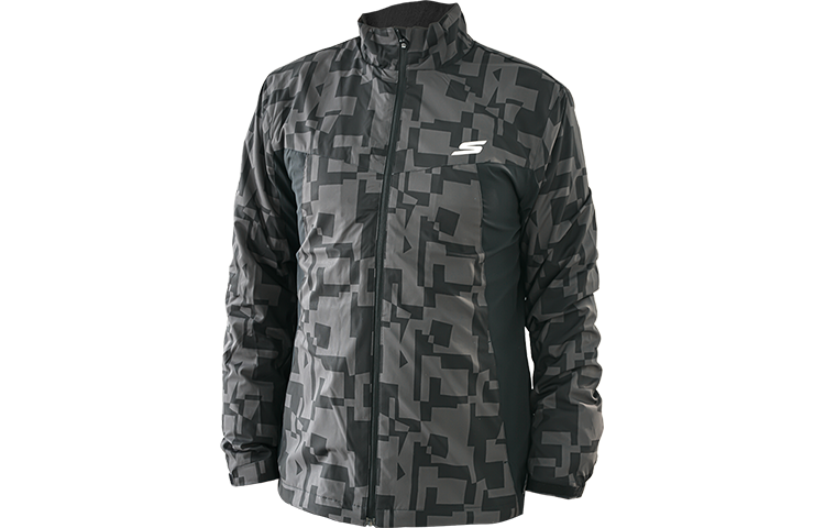 Skechers Logo Print Long-Sleeve Jacket P321M034-002D