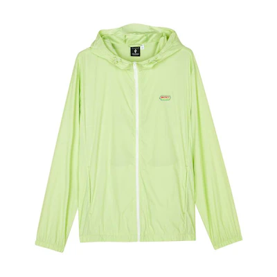 Skechers Logo Zipper Hoodie Jacket Unisex Light Green L224U053-00QB