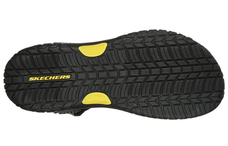 Shop Skechers Lomell-Rip Tide 'Hitam Kelabu' 204351-BKGY