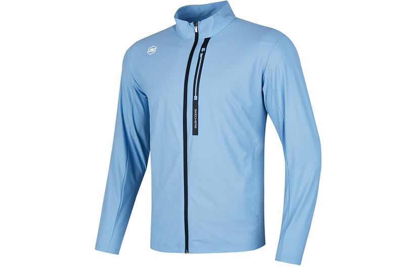 Skechers Long Sleeve Jacket with Logo Print in Tempting Blue P224M008-00MU