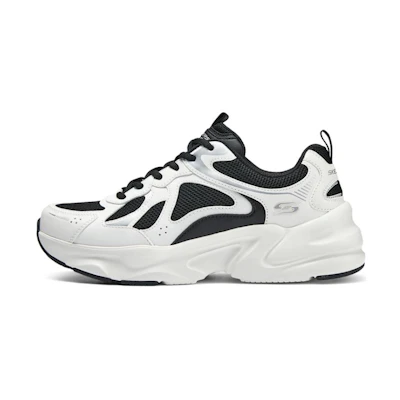 Skechers Low-Top 'Black and White Dad Shoe'