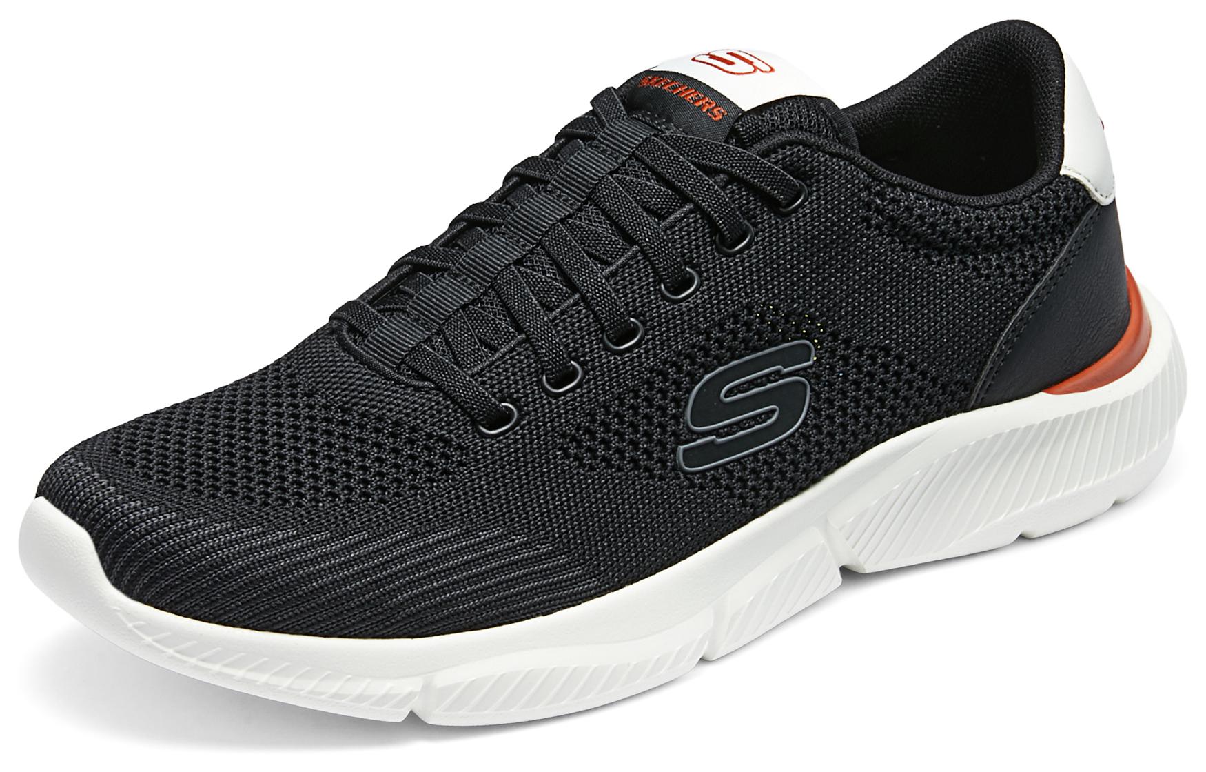 Lookbook 스케쳐스 로우탑 블랙 컴포트 (Skechers Low-Top Black Comfort) 210851-BLK