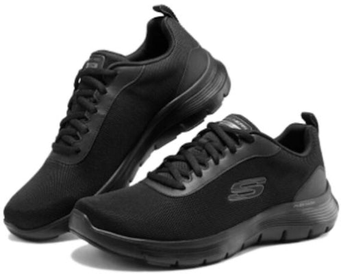 Skechers Low-Top 'Kenyamanan Hitam' 232822-BBK Shop Skechers Low-Top 'Kenyamanan Hitam' 232822-BBK