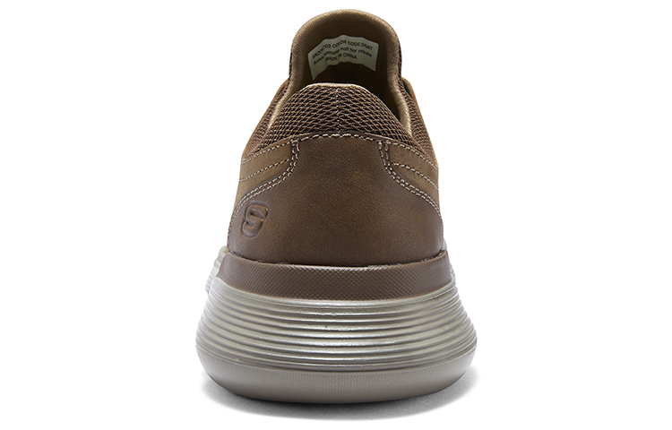 Purchase スケッチャーズ 茶 ローカット ビジネスカジュアル 204702-DSRT