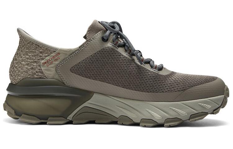 Order Skechers 舒適萬用 耐磨透氣 低筒 休閒生活鞋 男款 綠色