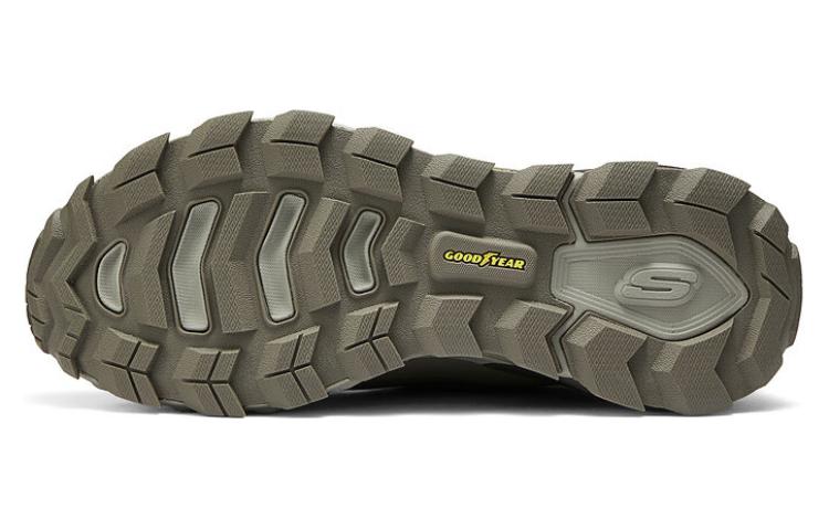 Shop Skechers 舒適萬用 耐磨透氣 低筒 休閒生活鞋 男款 綠色