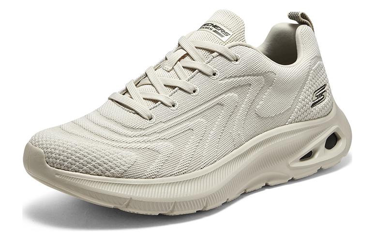 Lookbook Skechers 防滑 休閒鞋 低筒 男款 白色