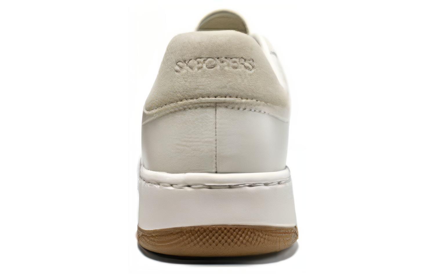 Shop Skechers Low-Top 'Putih Beige' 232473-OFWT